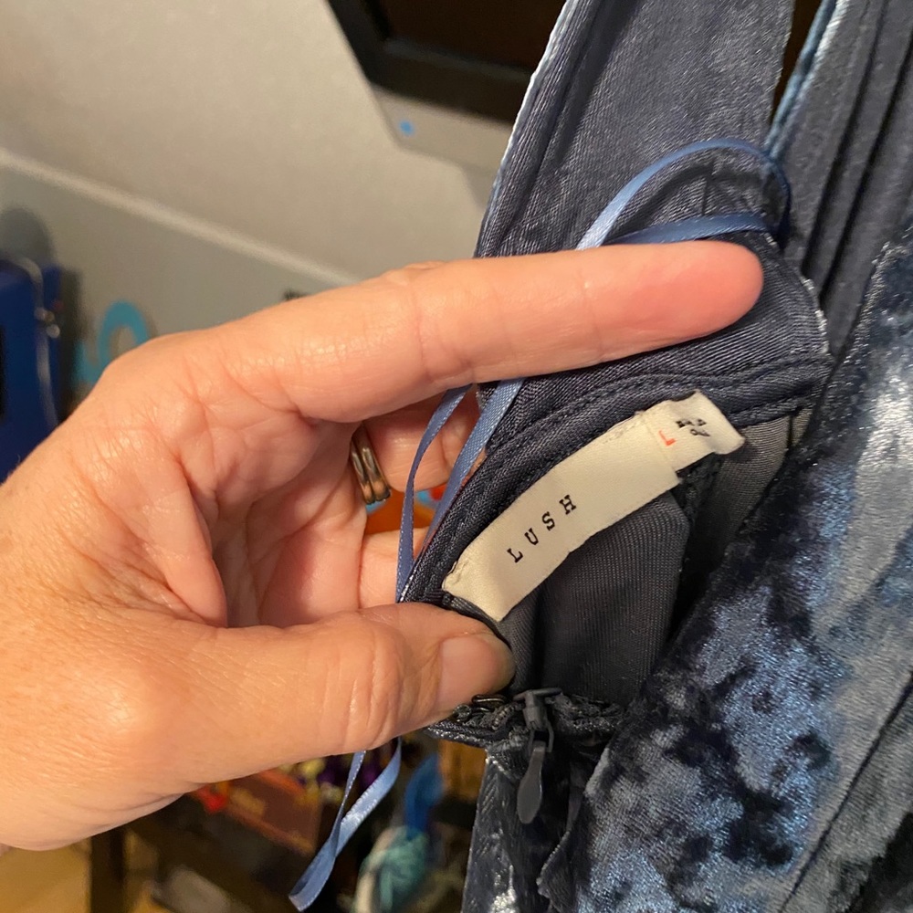 Beautiful velvet dress